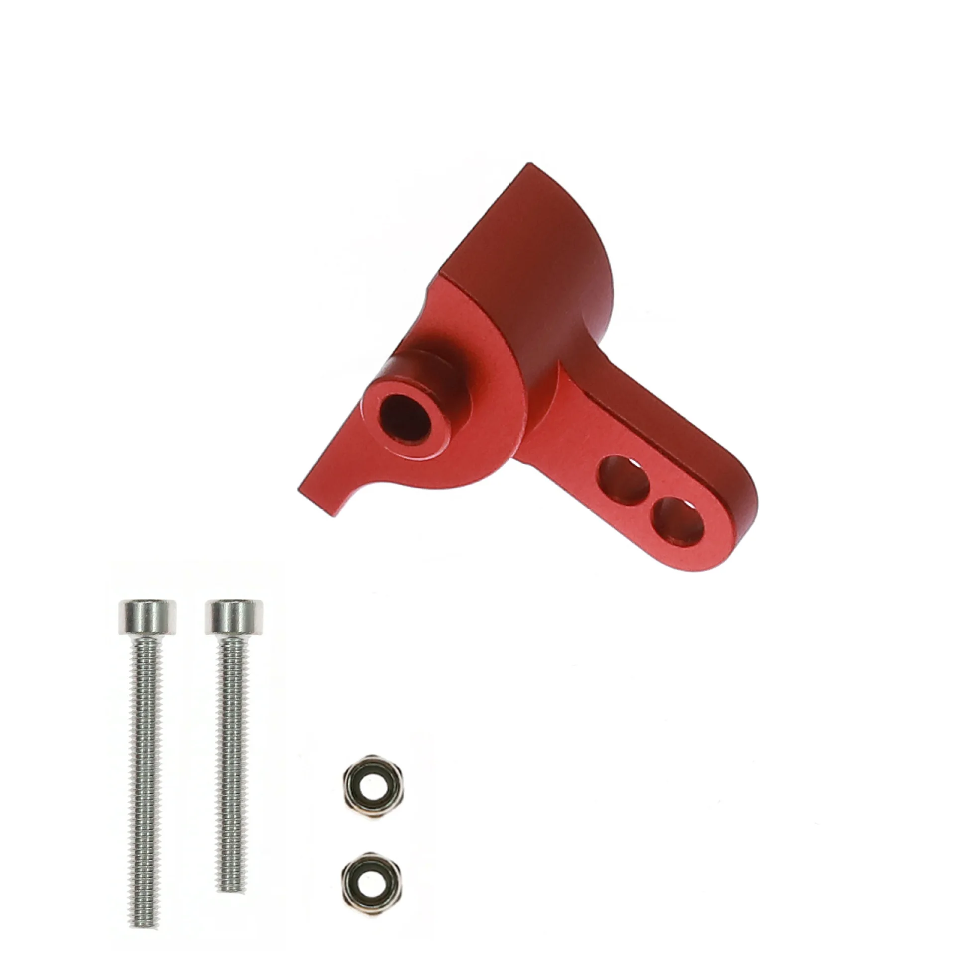 Picture 4: Aluminum Alloy Rear Upper Link Riser Anti-squat Mounts For SCX10 III AR45P Axle LCG 1/10 Chassis Upgrades RC Car Part