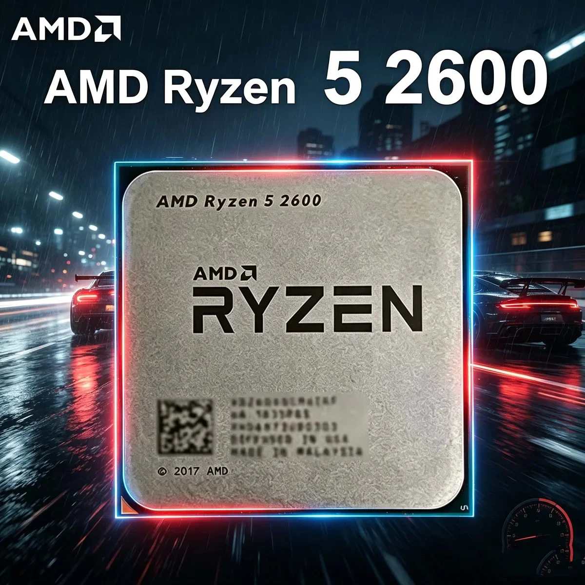 

AMD Ryzen 5 R5 2600 3.4GHz Desktop CPU Processor AM4 Multi-Core Processor For DIY Assembly Computer