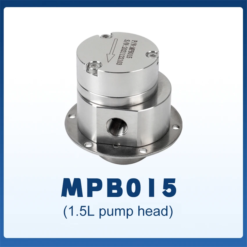 MPB015 Pump Gear Oil Pump Magnetic Gear Pump 316L Stainless Steel Micro Pump Head Transfer Water Magnetic Drive Pump 0.35ml/rev