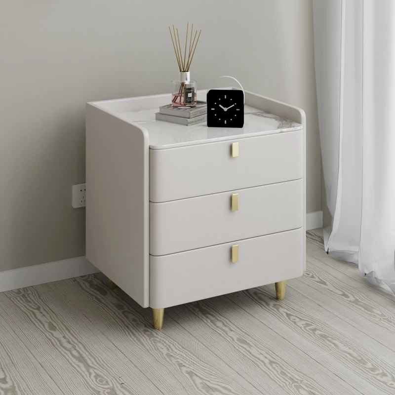 Rattan Furniture Bed Side Table Night Buros Recamera Bedside Tables Dressers For Bedroom Cabinet Cool Stuff Room Nightstand Beds image 5