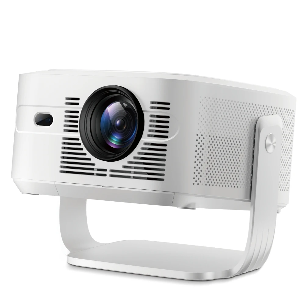 Projector 900 ANSI 8K P30 Video 1080P Android 14 LED Home Portable With Dual Band WiFi6