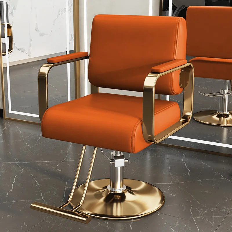 

Barber Chairs Professional Hairdressing Salon Furniture Hairstyle Rotating Chairs Hairdressers Chaise Coiffure Men's Shaving