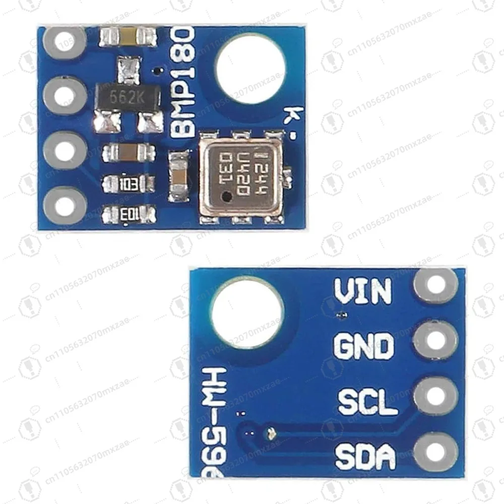 Moduli sensore di pressione digitale GY-68 BMP180 da 10 pezzi, barometro ad alta precisione con interfaccia I2C per Arduino MCU