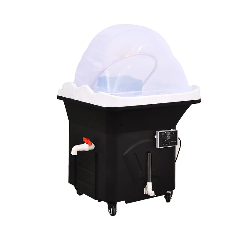 Portable Modern Salon Shampoo Basin Sink ABS Material Living Room Workshop Spa Equipment