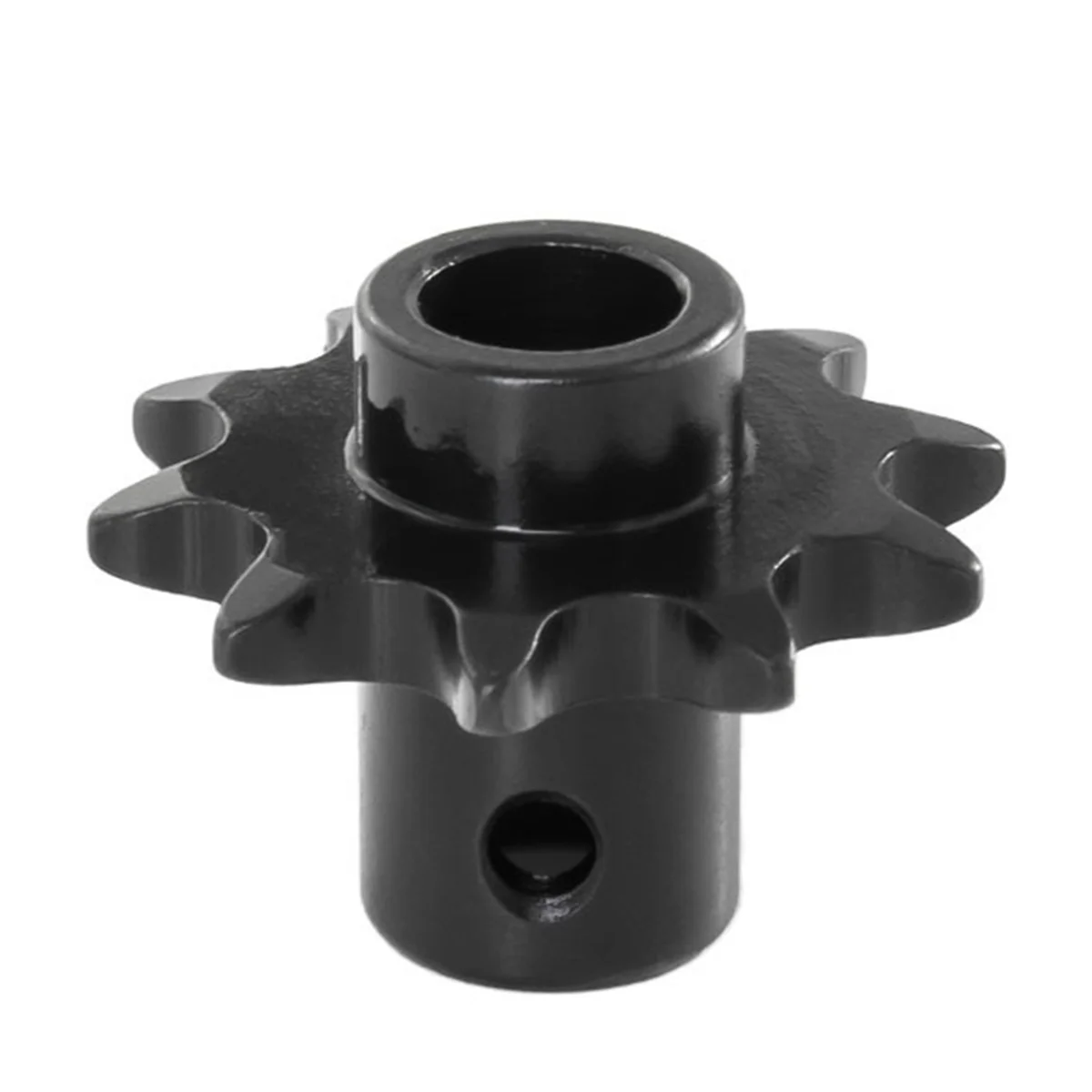 For LOSI 1/4 Promoto-MX Toy Motorcycle Steel Front Chain Sprocket 10T Gear Upgrade Parts Modification