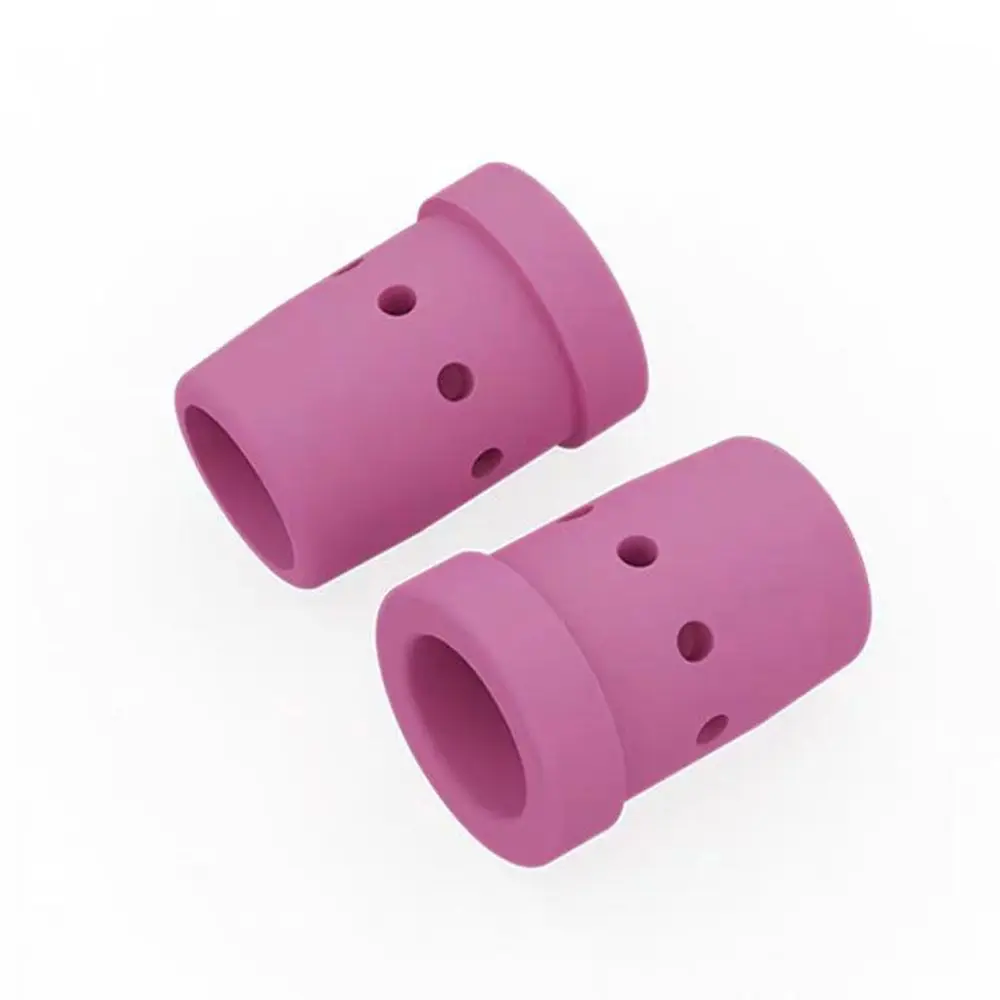 10Pcs 24KD 36KD Ceramic Welding Gas Diffuser Alumina Ceramic High Temperature Resistant Welding Torch Gas Diffuser Ceramic Ring