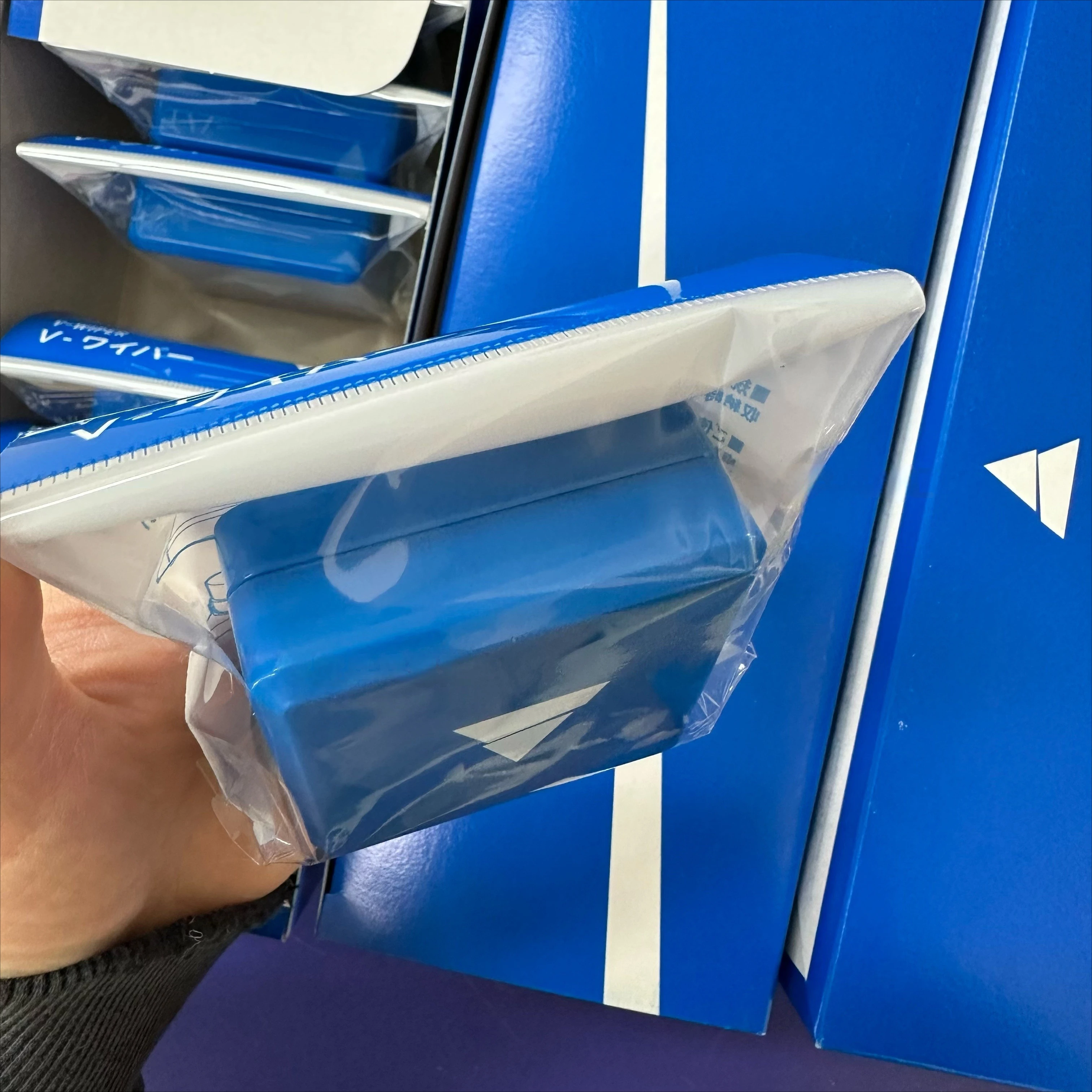 Tischtennisschläger-Schwamm-Reinigungsbürste in Box, Einfach zu Verwendender Ping-Pong-Schläger-Gummireiniger, Schlägerpflege-Zubehör – Detail 5