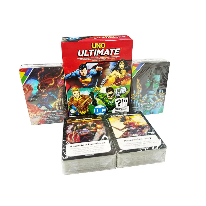 Anime UNO NARUTO Card And UNO Zelda Card Game Family Funny Entertainment Board Game Poker Cards Game Gift Box