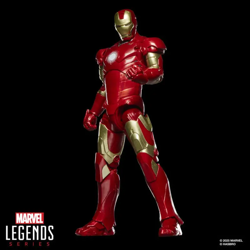 

2026 new Marvel Legends Iron Man Mk3 Articulated Posable Action Figure Collectible Display Model For Marvel Fans Toy Collectors