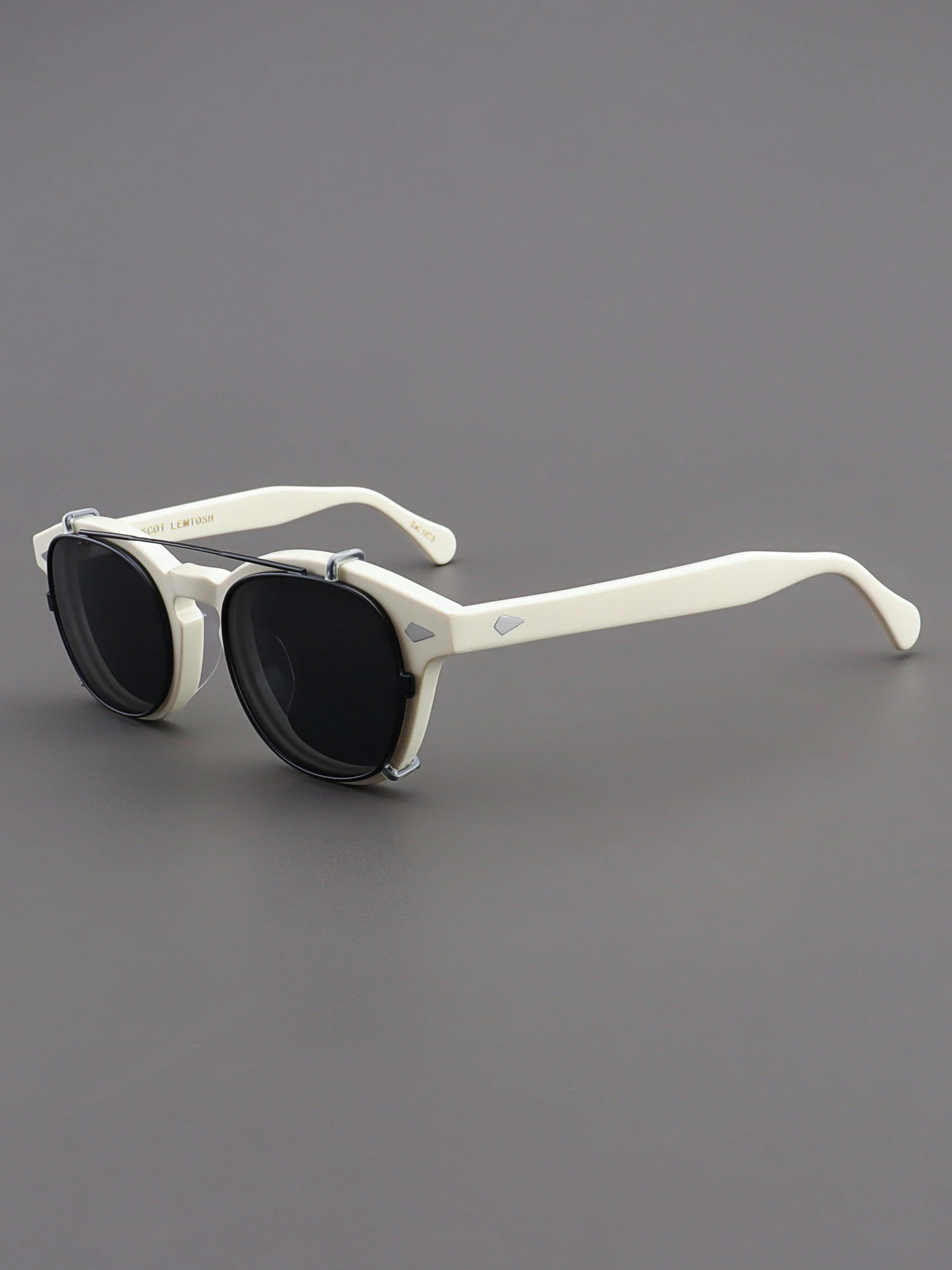 moscot-lemtosh-unisex-eyeglasses-with-clip-on-dual-layer-integrated-sunglasses-in-beige-for-men-and-women