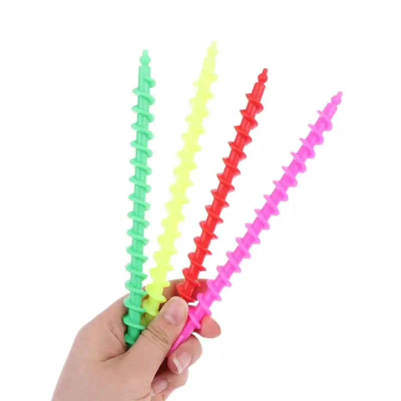 20 Stück, verschiedene Farben, hitzebeständige Spiral-Lockenstäbe, langlebige, hitzeunabhängige Haarstyling-Tools für die Haarpflege zu Hause. – Detail 6
