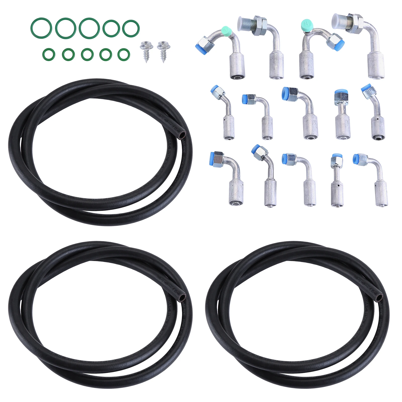 

General air conditioning extended hoses, joints and O-ring fittings