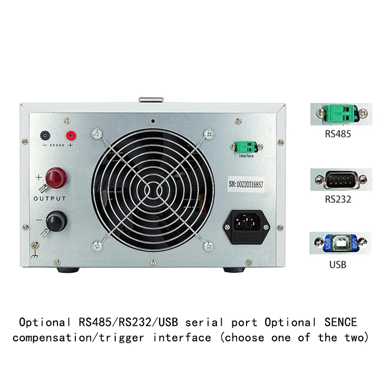 TDPE-1560C Mini 15V 60A 900W DC Industry Switching Power Supply 4-Digit Display 220V Input 50Hz Output Frequency