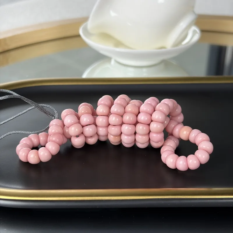 Pink Ridge Bodhi Garlic Bulb Large Intestine Bracelet Components Accessories Necklace