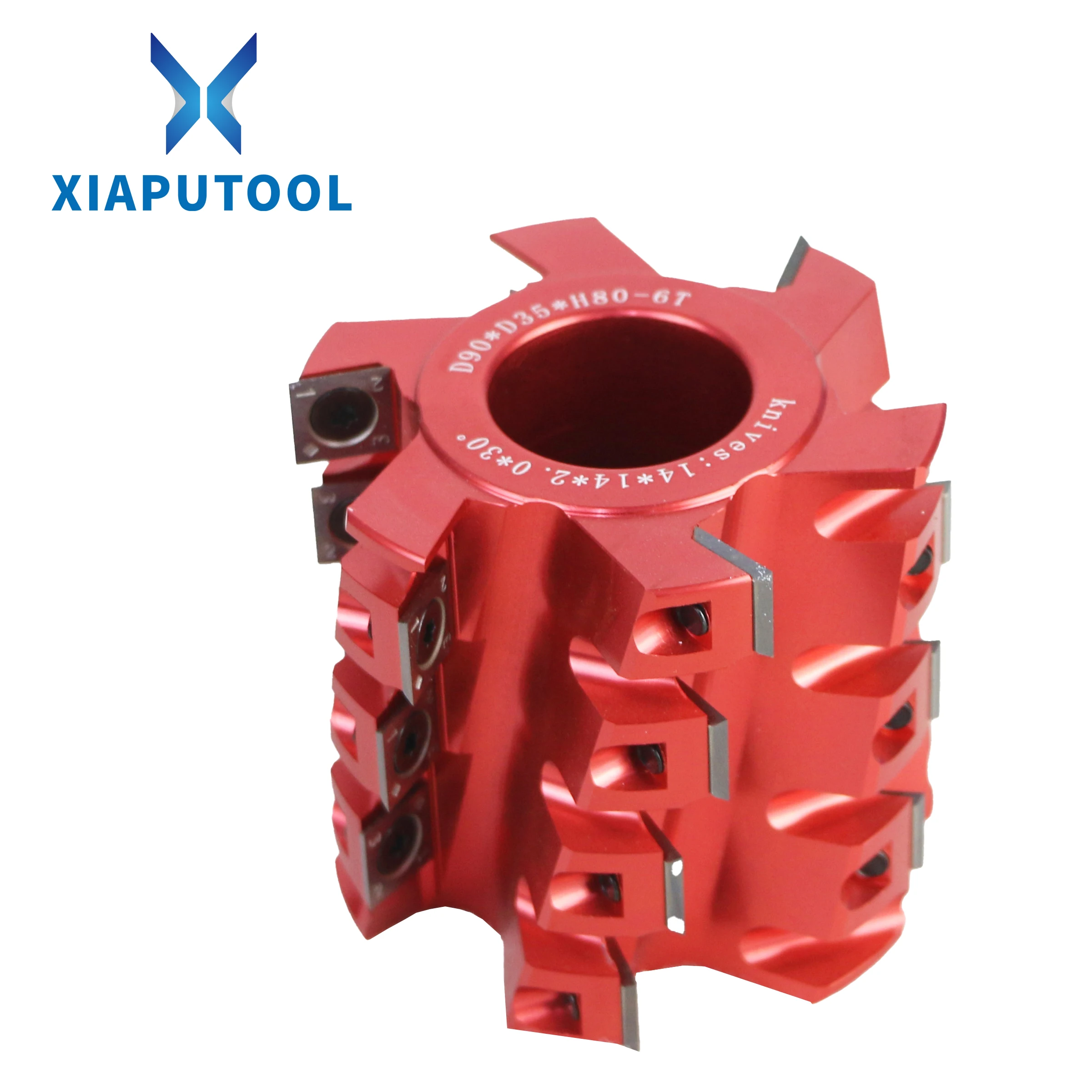 

XPtools Wood Sharper Planer Helical Cutterhead Sprial Cutter Head