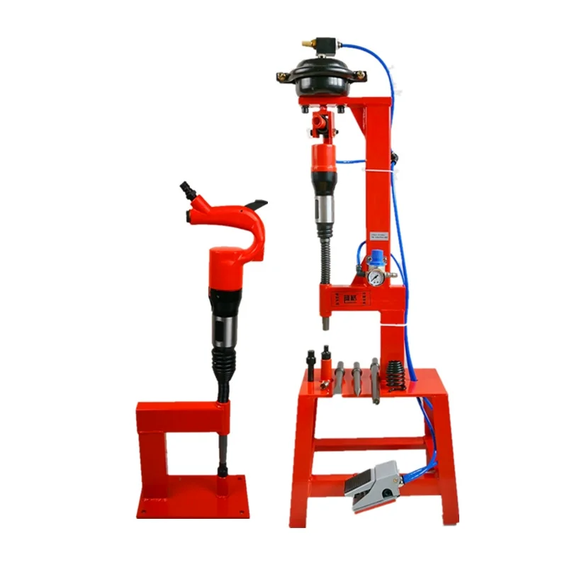 Brake Pad Riveting Machine Pneumatic Riveting Brake Pad Machine C6 C4 Air Chisel Riveting Brake Pad Tool