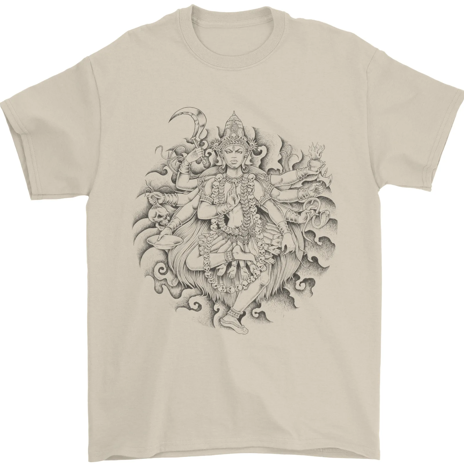 Goddess Shiva Hindu God Hinduism Religion Mens T-Shirt 100% Cotton