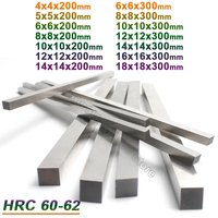 Lathe Tools Thick 4-18mm HSS Turning Tools 200mm 300mm Long CNC Lathe Turning Tool Bar Lathe Machining Tools Cutting Square Bar