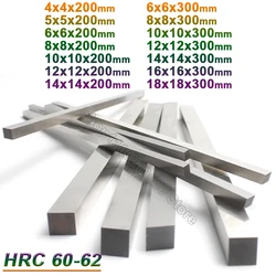Lathe Tools Thick 4-18mm HSS Turning Tools 200mm 300mm Long CNC Lathe Turning Tool Bar Lathe Machining Tools Cutting Square Bar