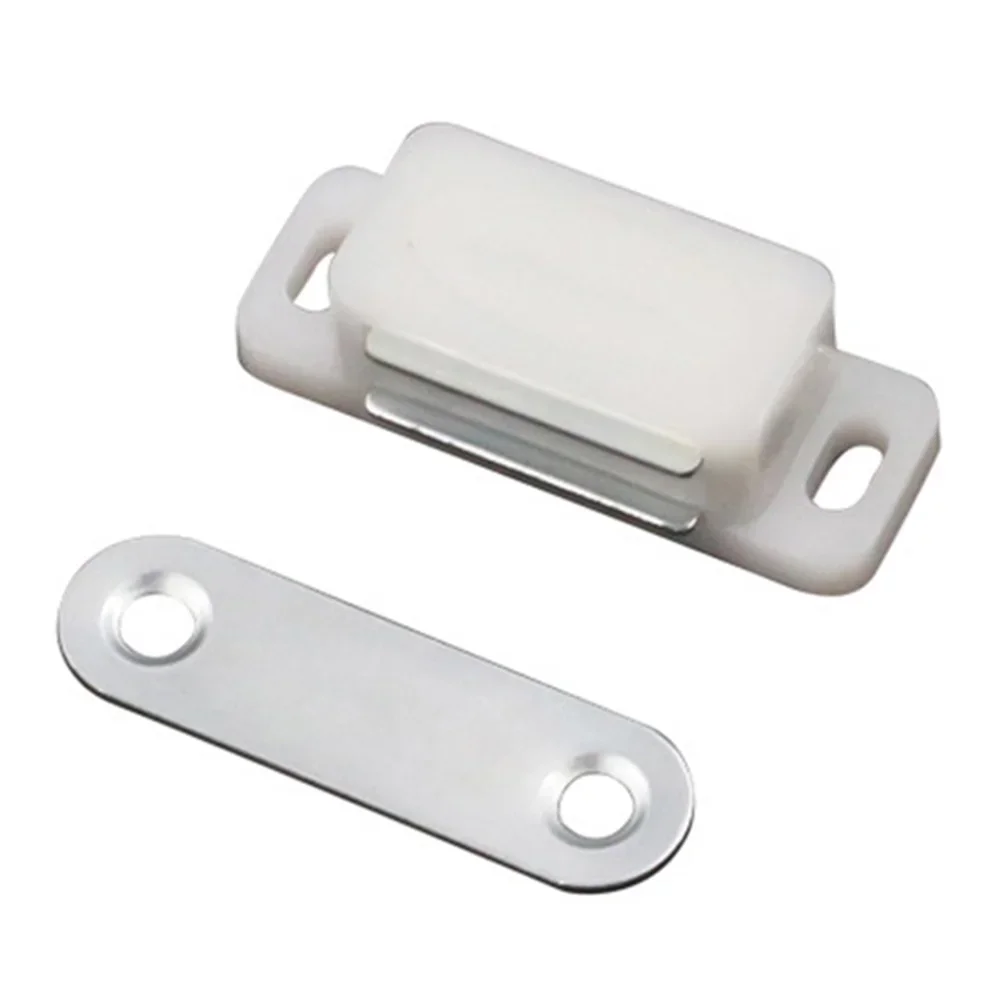 1 set di chiusure magnetiche per porta dell'armadio, armadio da cucina, armadio, armadio, cassetto, chiudiporta magnetico, mobili per la casa, hardware in plastica