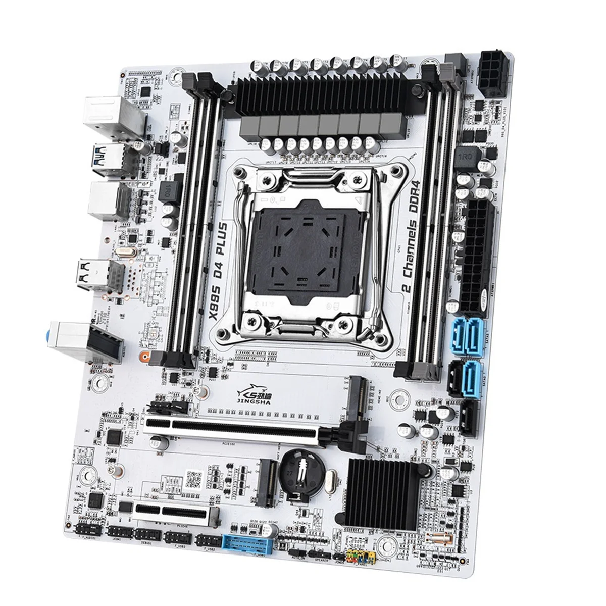 X99S D4 PLUS Computer Motherboard 4XDDR4 LGA2011-3 USB3.0/2.0 SATA 3.0/2.0 Supports M.2 NVME/NGFF Gigabit Network Card