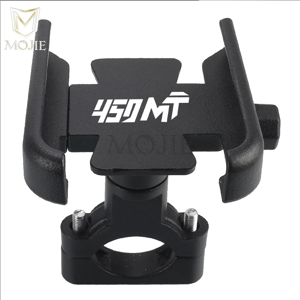 Motorcycle Mobile Phone Holder Hand Mirror GPS Stand Base Bracket For CFMOTO 450MT 450 MT Adventure Ibex450 2021 2022 2023 2024+