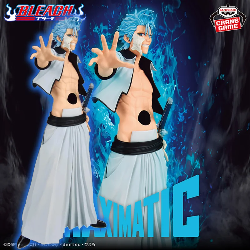 

[Genuine Original] Bandai Banpresto Bleach Maximatic Grimmjow Jaegerjaques In Stock Anime Figure Model Collector Figurine Toys
