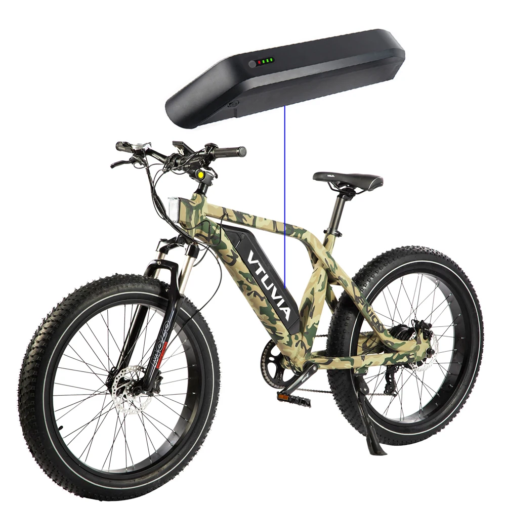 VTUVIA-Lithium Battery Pack, Mountain Ebike, Jolta, MEIGI, HELIOS, ARTEMIS Electric Bike, 750W, SN100, 48V, 17.5Ah, 840Wh