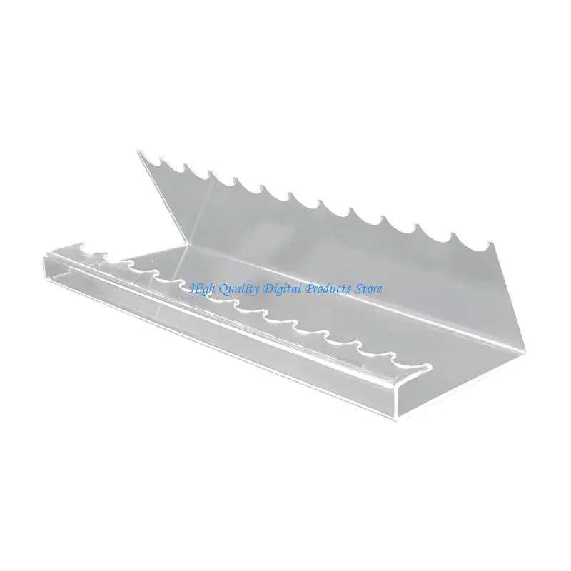 

U2JE Multifunctional Desk Pen Organiser Acrylic Fountain Pen Display Stand for Writing Tools Paint Brushes Makeup Tools