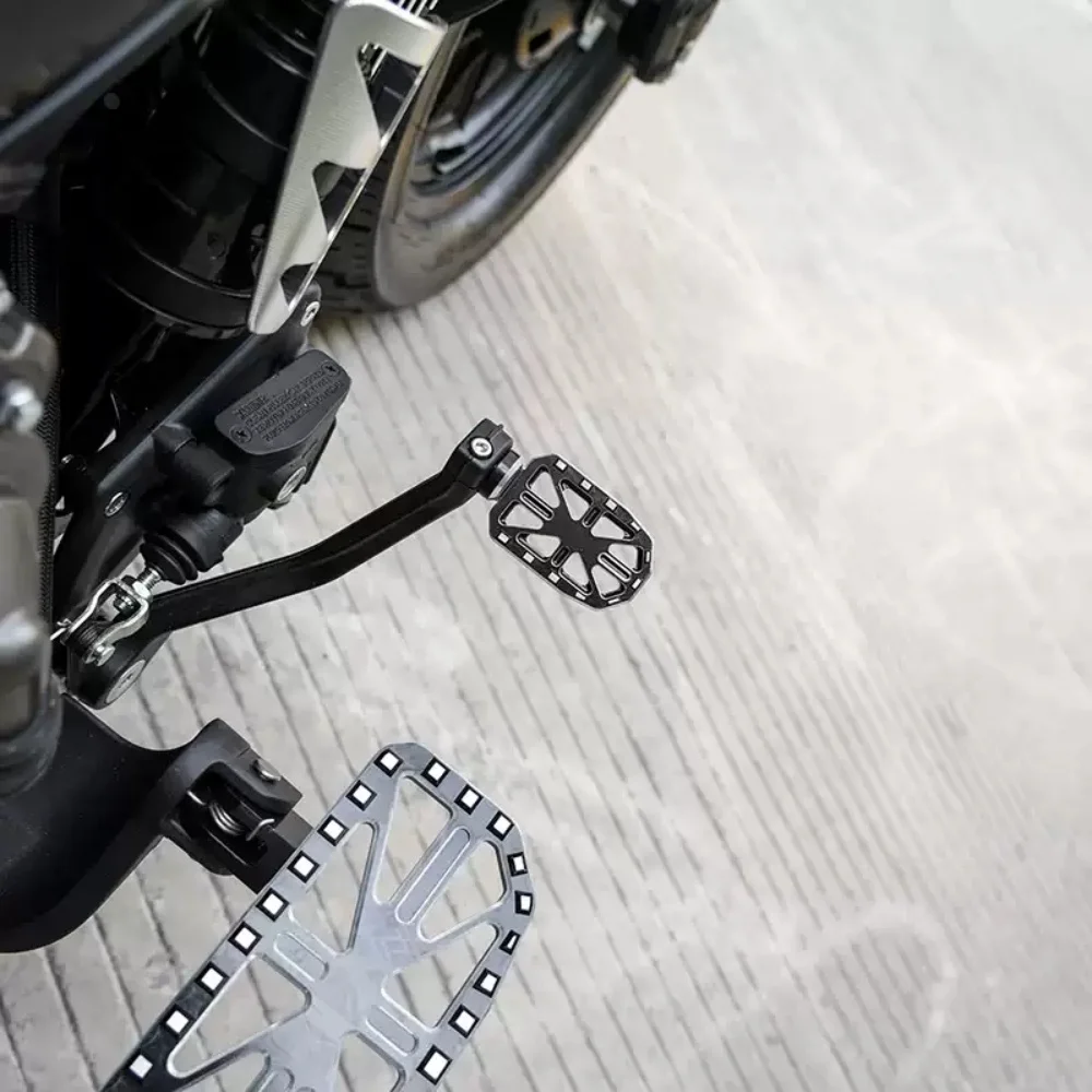 Foot brake enlargement seat suitable for Benda Greystone ROCK 707 300 250 Chinchilla300 modification; foot brake pedal accessory