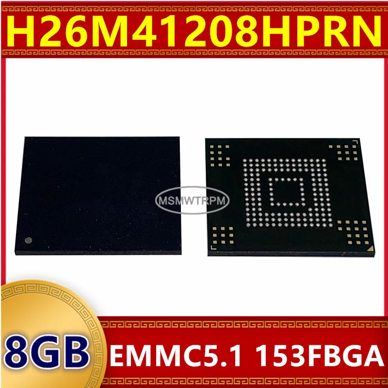 

Memory Chip IC H26M41208HPRN H26M41208HPRI H26M41208HPRA 8GB EMMC5.1 153FBGA Integrated Circuits New Original In Stock