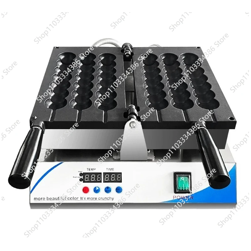 220V/110V Egg Waffle Skewers  Electric Booth Special Food Baking Machine