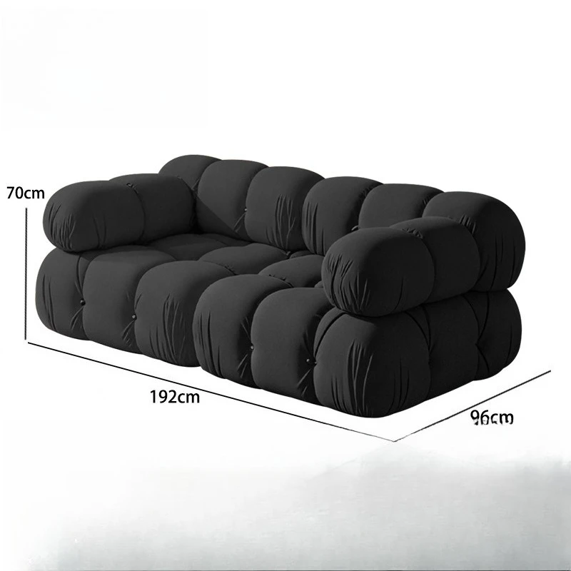 

Минималистичная копия классического дофаминового модуля для гостиной, свободная комбинация квадратного дивана из овечьей шерсти