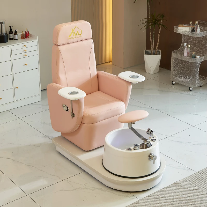 Electric foot-washing and foot-soaking chiropody ear-picking, foot-massage, beauty couch, manicure sofa bed