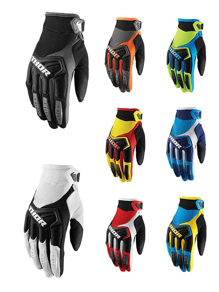 AliExpress NONE Thor S8 Spectrum 2025 Enduro Moto Gloves Mtb Mountain Bicycle Motorcycle Racing Gloves MX Motocross