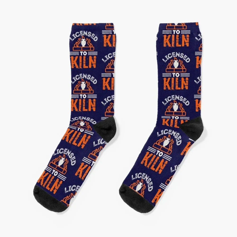 

Pottery Maker - Licensed to Kiln Socks soccer anti-slip Run Designer Man Socks Women's