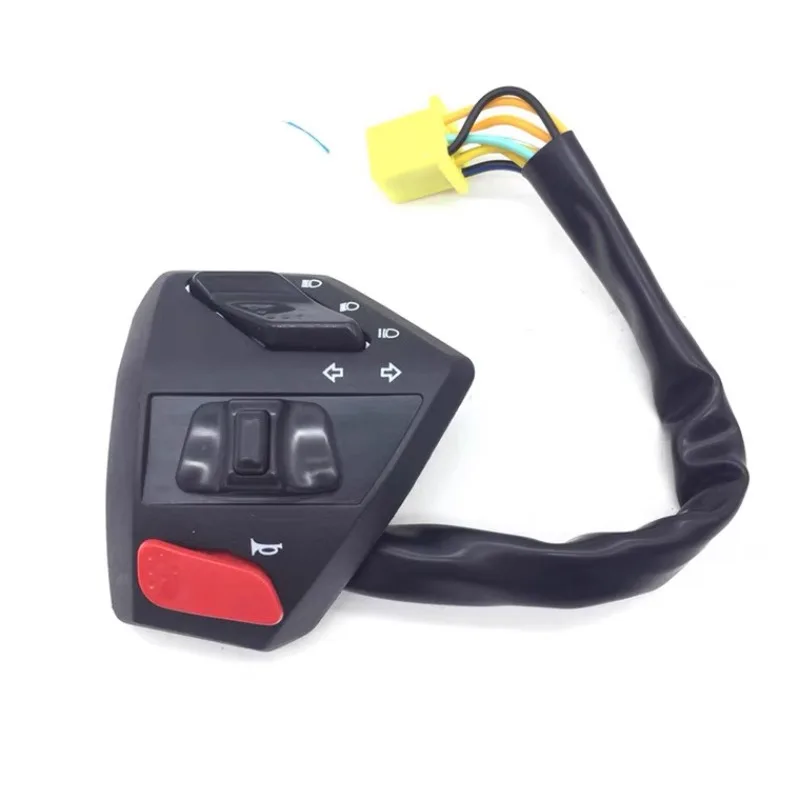 Original Motorcycle Scooter Handlebar Turn Signal Horn Switch Control For Haojue VR 150 150cc VR150 HJ150T-19 aftermarket parts - view 4