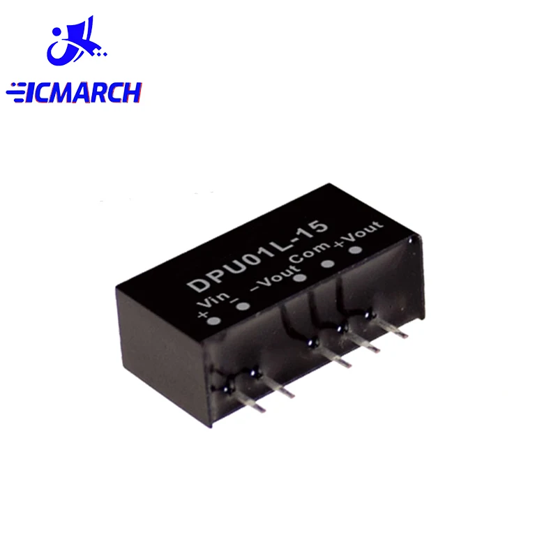 DPU01 Series Module DIP DPU01L-05/12/15 DPU01M-05 DPU01N-05/12/15 DPU01L-15 Power Supply 1W Unregulated Dual L M N 05 12 15