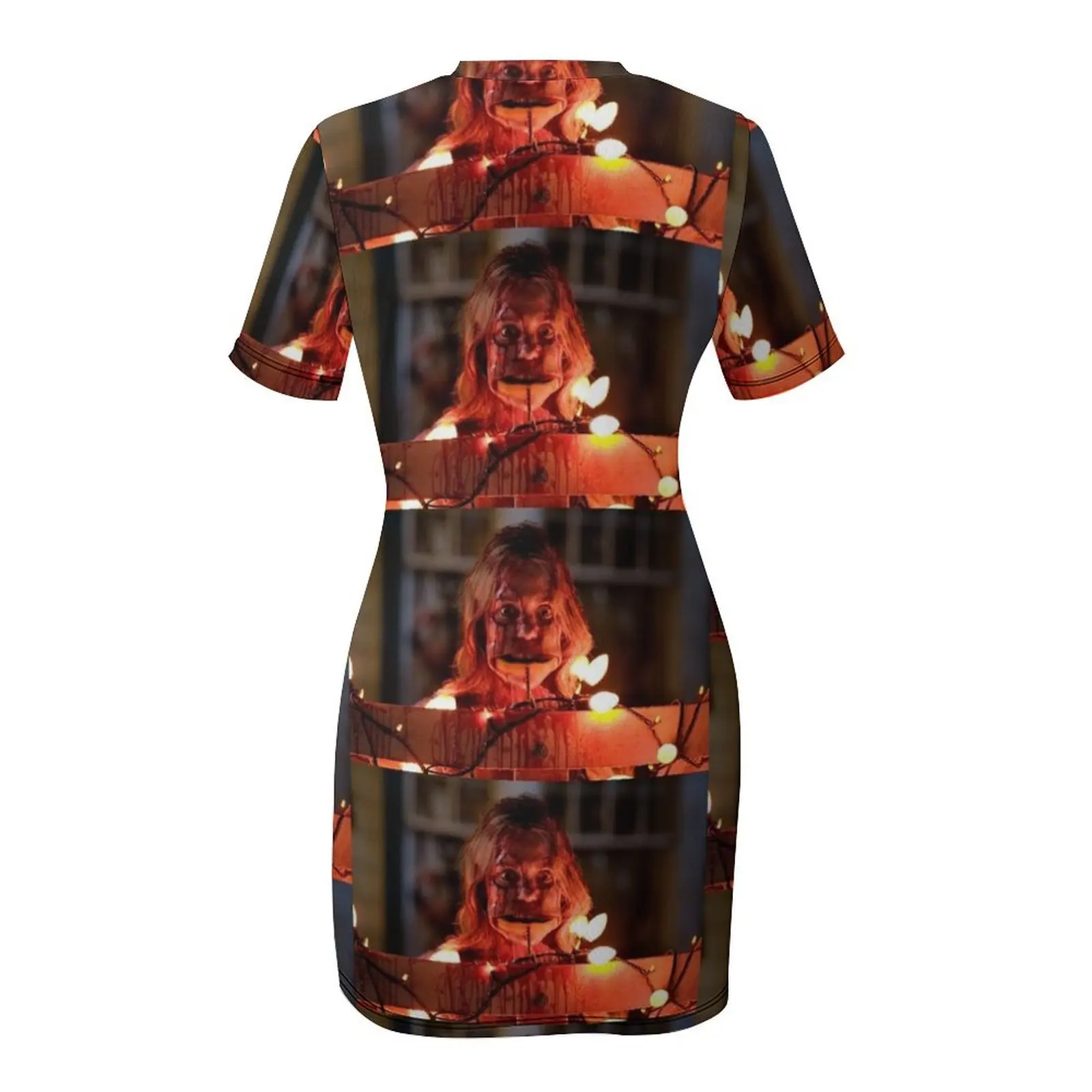 فستان Emma Trick R Trick بأكمام قصيرة فساتين نسائية فساتين فاخرة مجموعات نسائية أنيقة