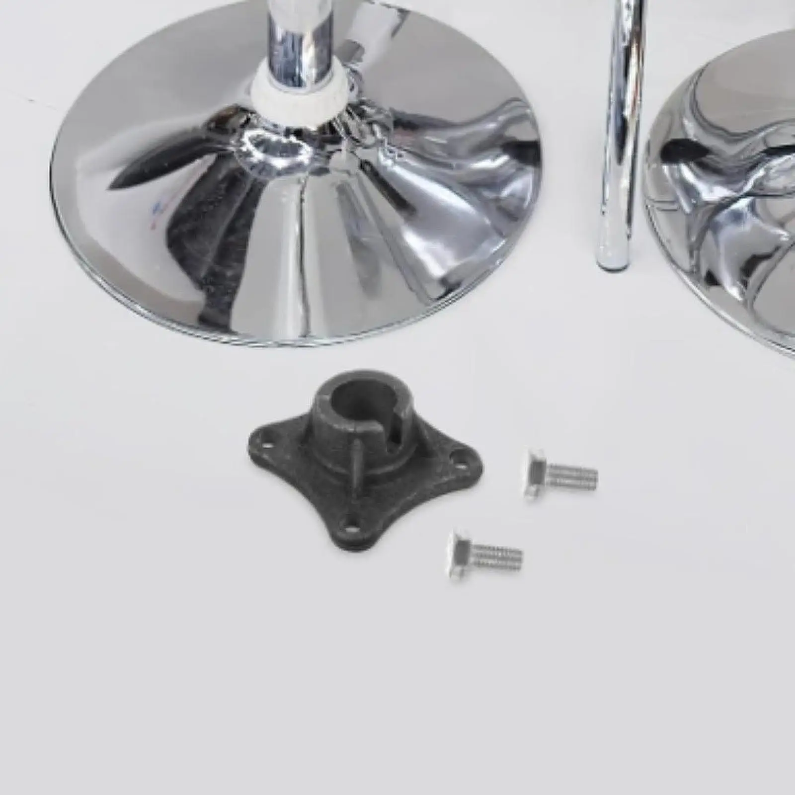 

Barber Chair Base Plate Replacement Chair Repair Connector Metal Seat Swivel Base Mount Plate for Gaming Chairs Furniture