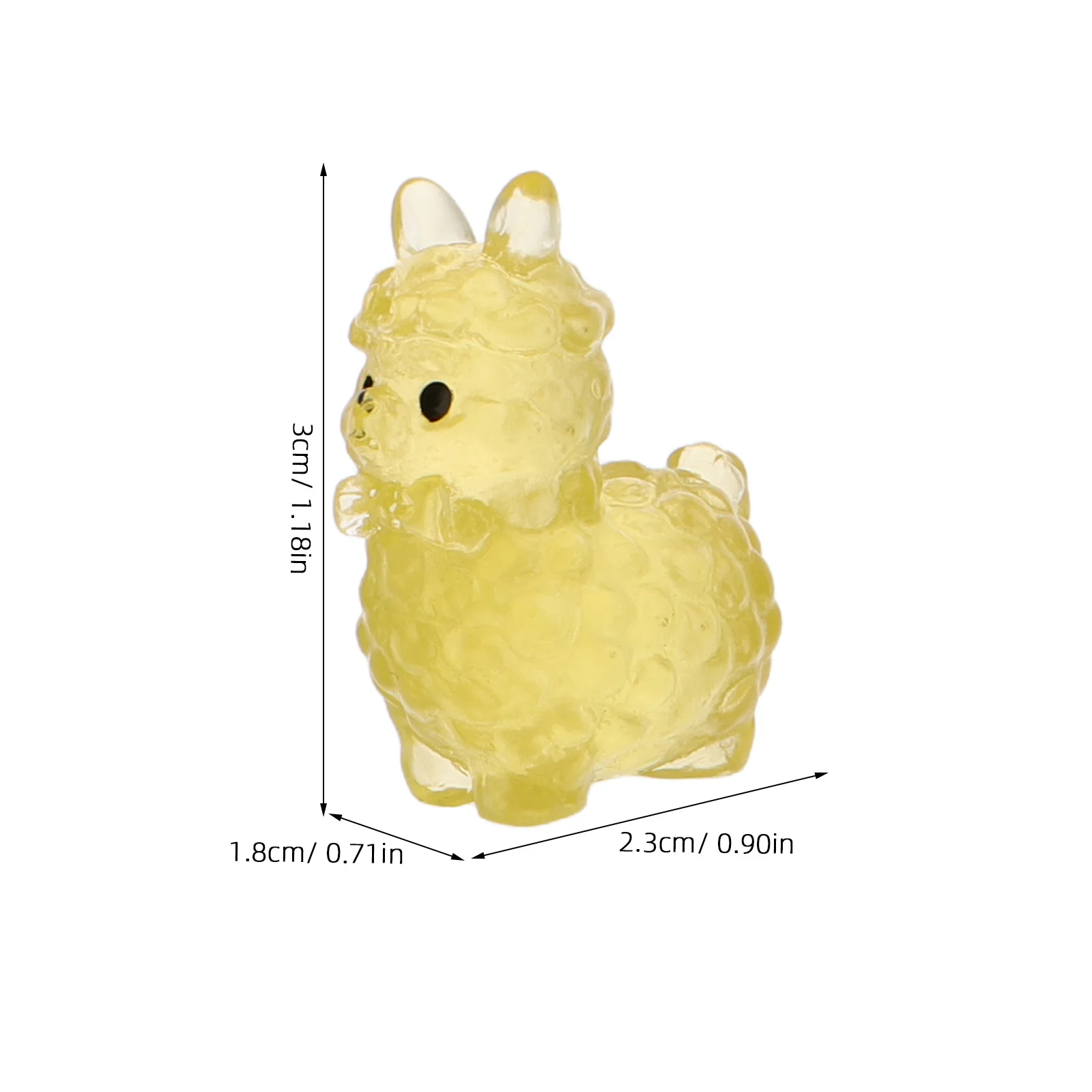 12 قطعة من زخارف موضوع الألبكة لطاولة حوض السمك، تماثيل بيت الدمى اللطيفة على شكل حيوانات، المنمنمات #5