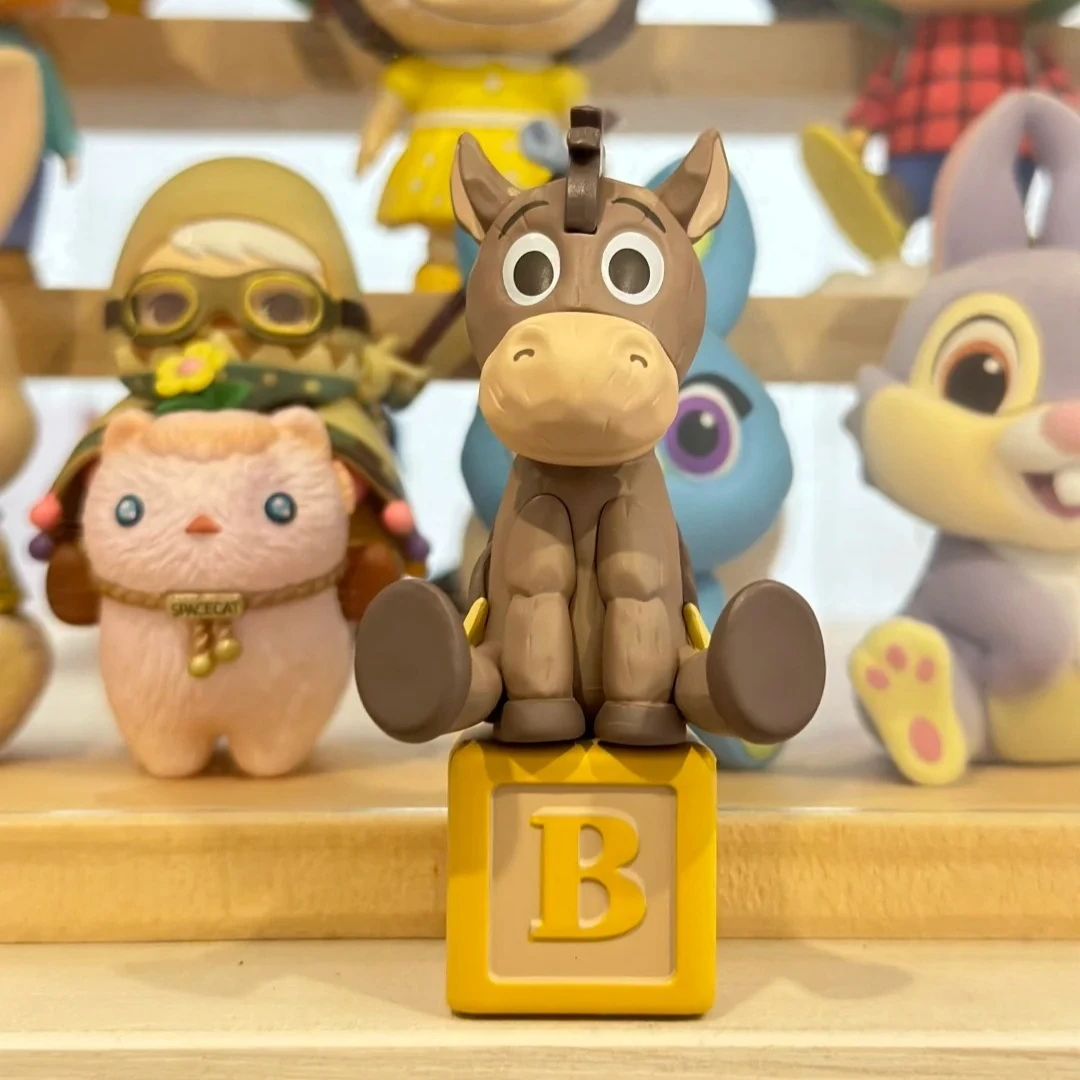 Authentic Miniso Disney Toy Story 30th Remake Time Commemorative Edition Flying Chess Blind Box Collect Ornament Christmas Gifts