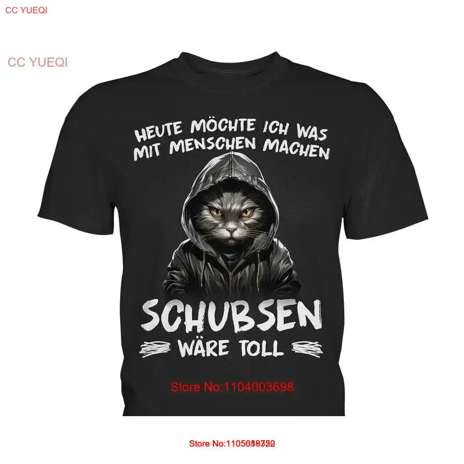 Funny cat saying statement Today I want to do something with people pushing would be great Premium T Shirt vintage Washed Soft