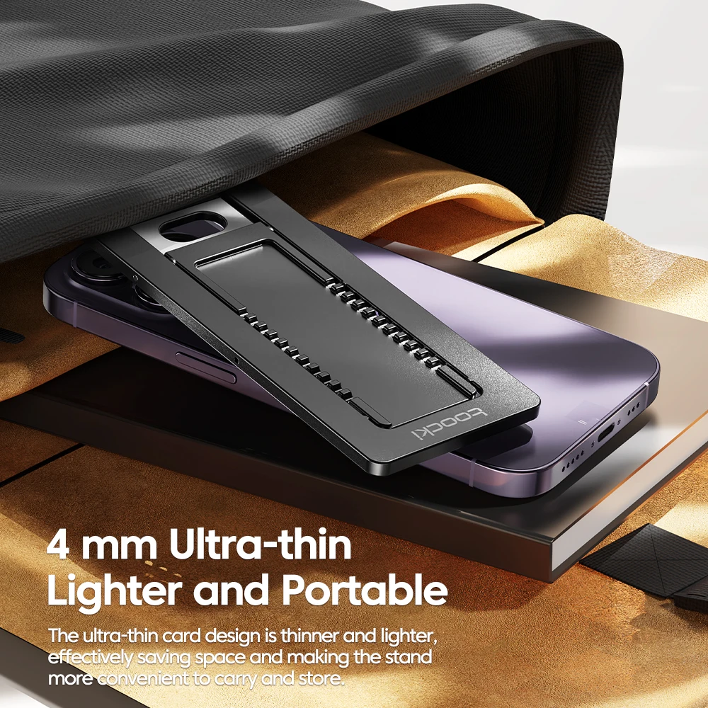 Toocki Portable Phone Holder Stand Folding Mobile Support for iPhone Samsung Xiaomi Huawei Realme Desktop Phone Holder Bracket