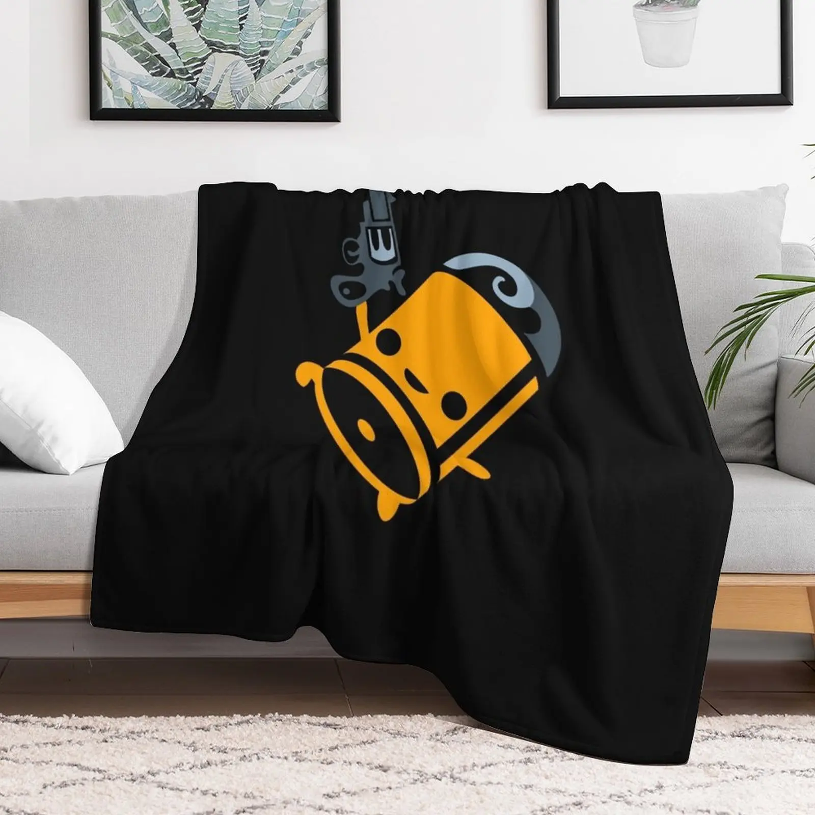 Enter The Gungeon Bullet Fanart Throw Blanket Personalized Gift Luxury St Blankets