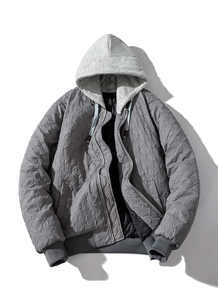 

Зимнее хлопковое джето, мужское повседневное пальто пилота, свободная бейсбольная хлопковая одежда в американском стиле ретро для пары, теплая молодежная мода