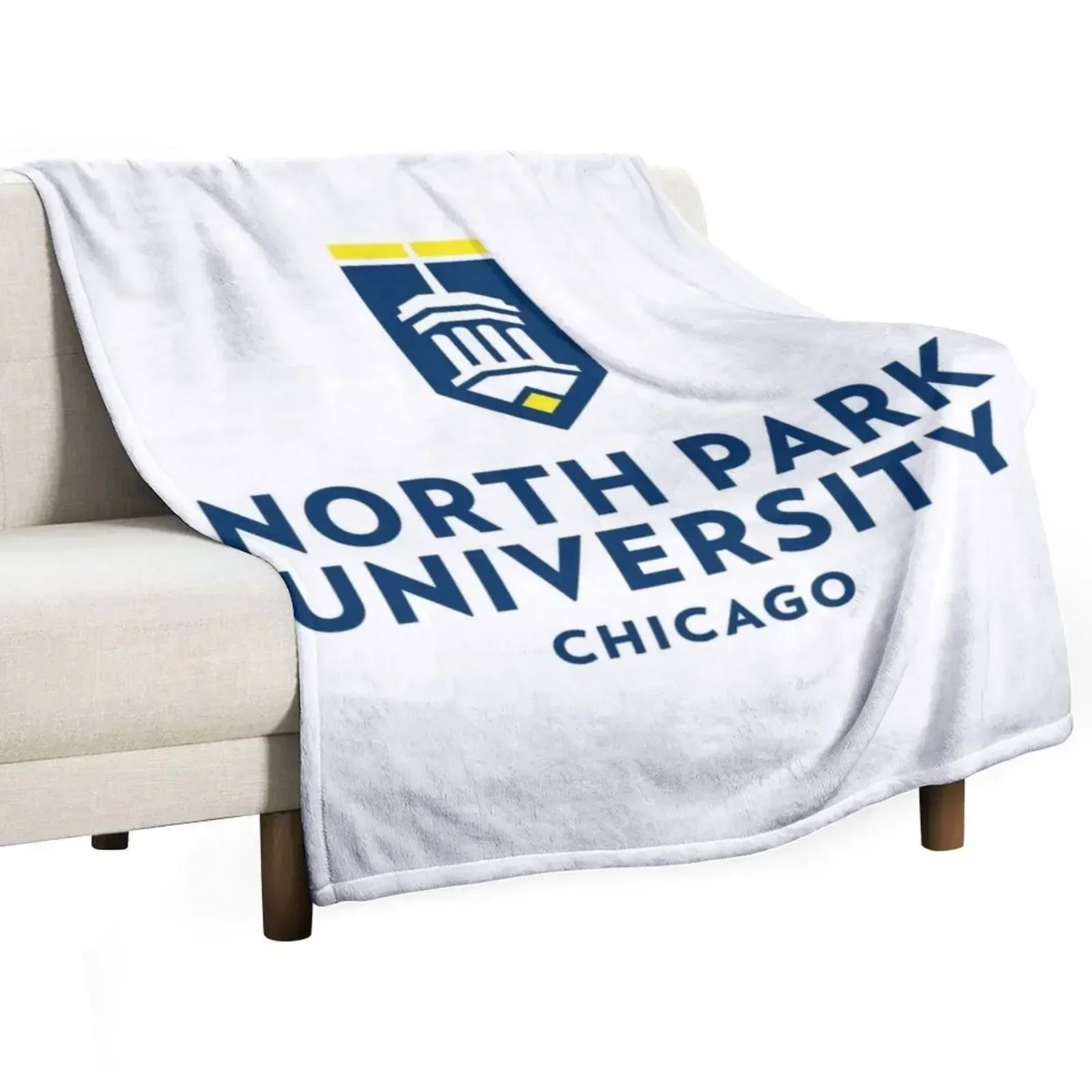 

North Park College Throw Blanket Picnic Decorative Sofa Soft Cute Plaid Blankets