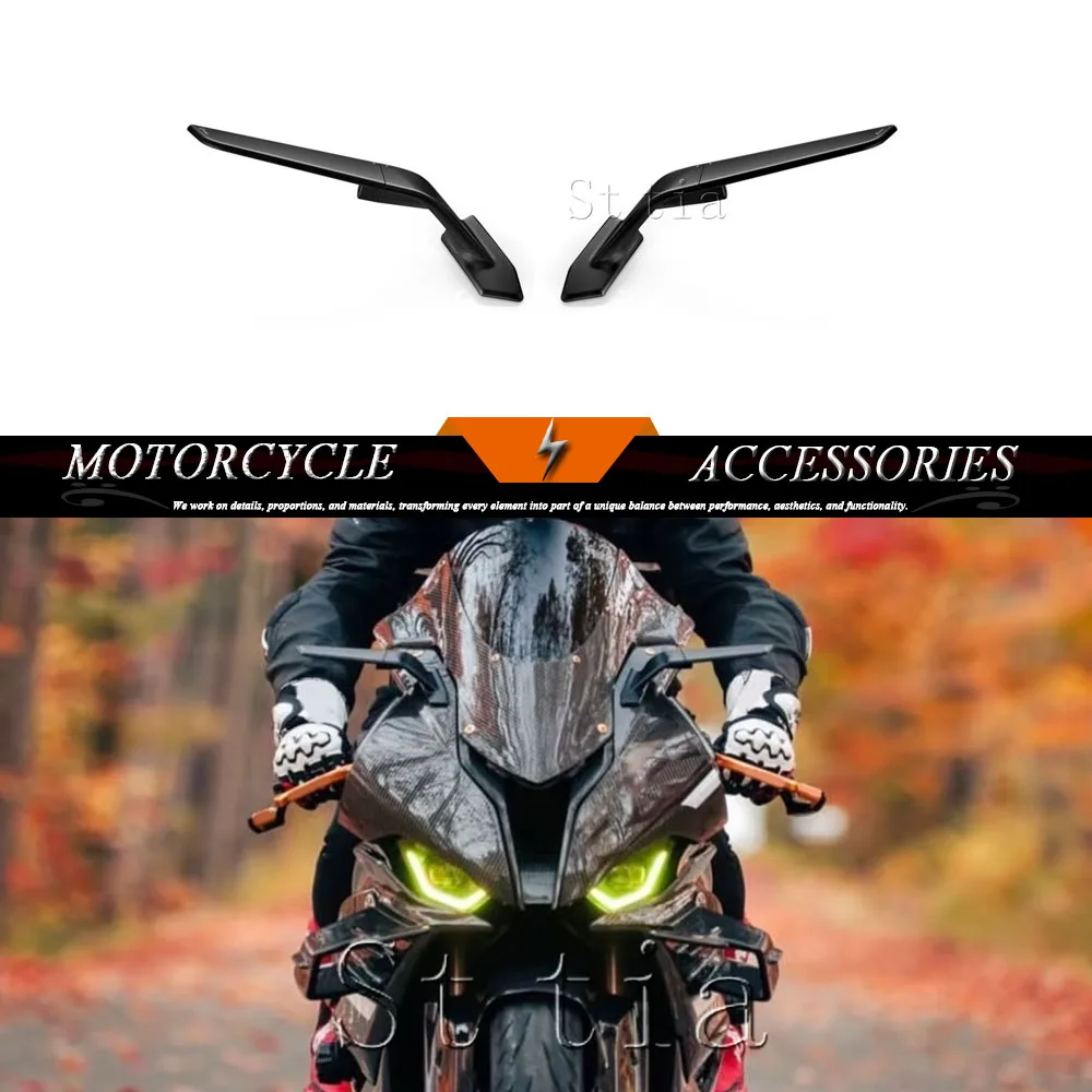 

New Fit For BMW S1000RR S1000 RR s1000rr 2019-2025 Motorcycle Mirror Wind Wing Adjustable Rotating Aluminum Rearview Mirror