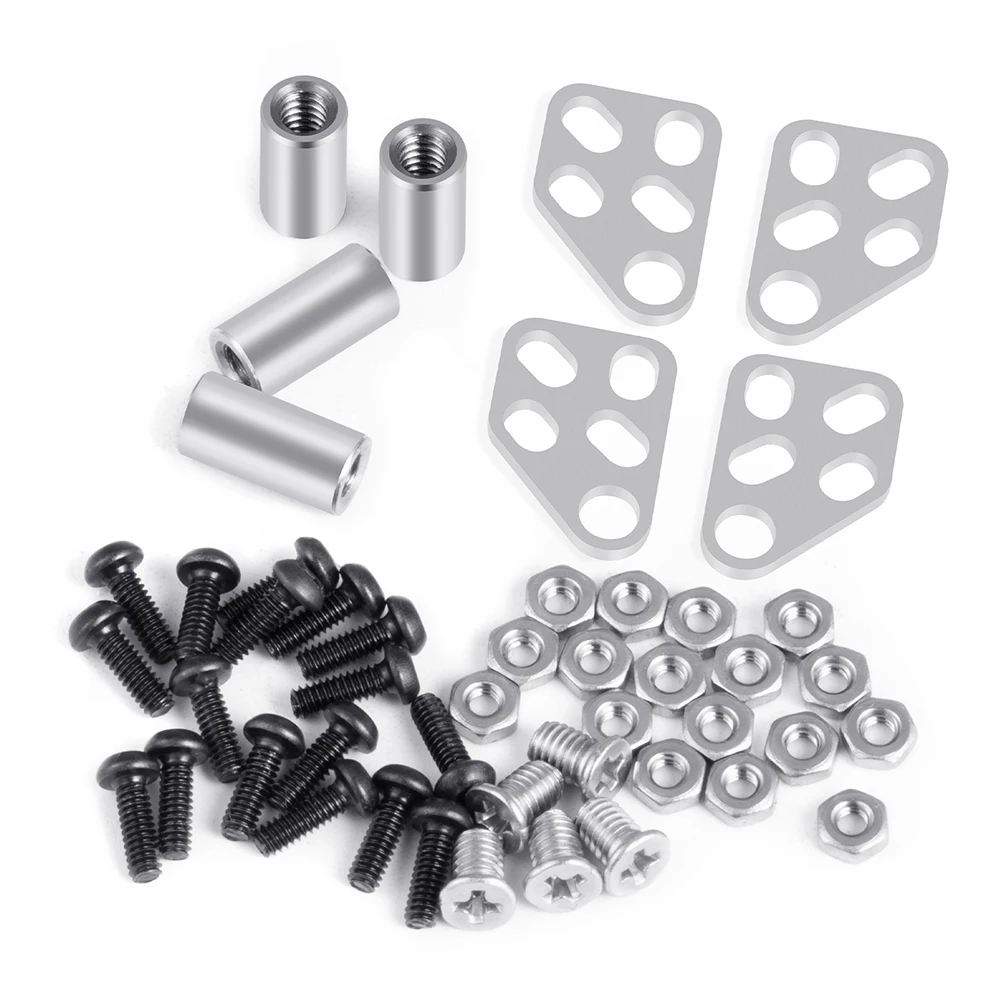 TRINOOD Metal Fender Fixed Seat Mudguard Mount for 1/14 Tamiya RC Tractor Truck DIY Simulation Decorate Parts