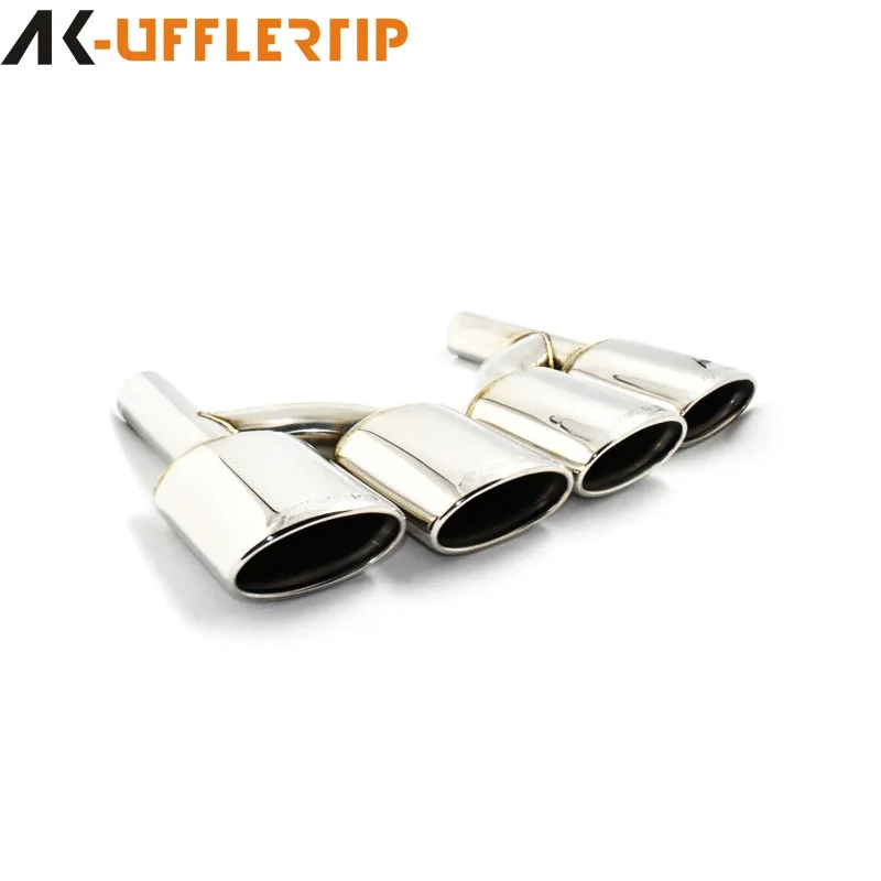 

Suitable for Mercedes-Benz AM * tail throat exhaust modification upgrade C63 S63 four exhaust pipe modification stainless steel